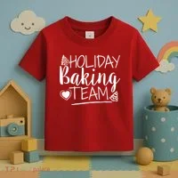 Holiday Baking Team Toddler T-Shirt thumb 3