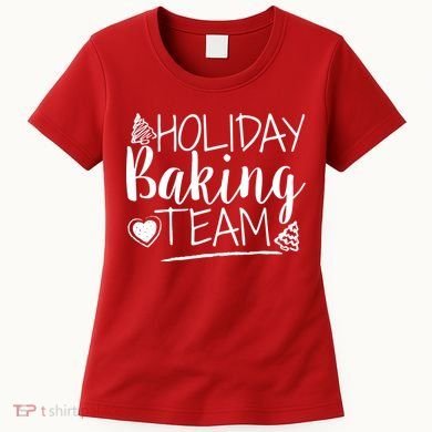 Holiday Baking Team Women's T-Shirt