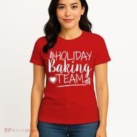 Holiday Baking Team Women's T-Shirt thumb 4