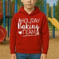 Holiday Baking Team Kids Hoodie thumb 2