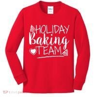 Holiday Baking Team Kids Long Sleeve Shirt thumb 0