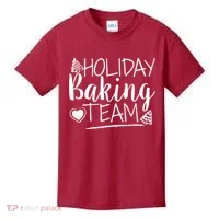 Holiday Baking Team Kids T-Shirt thumb 0