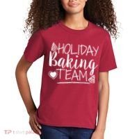 Holiday Baking Team Kids T-Shirt thumb 2