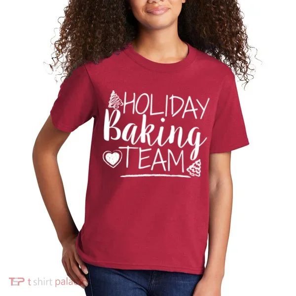 Holiday Baking Team Kids T-Shirt