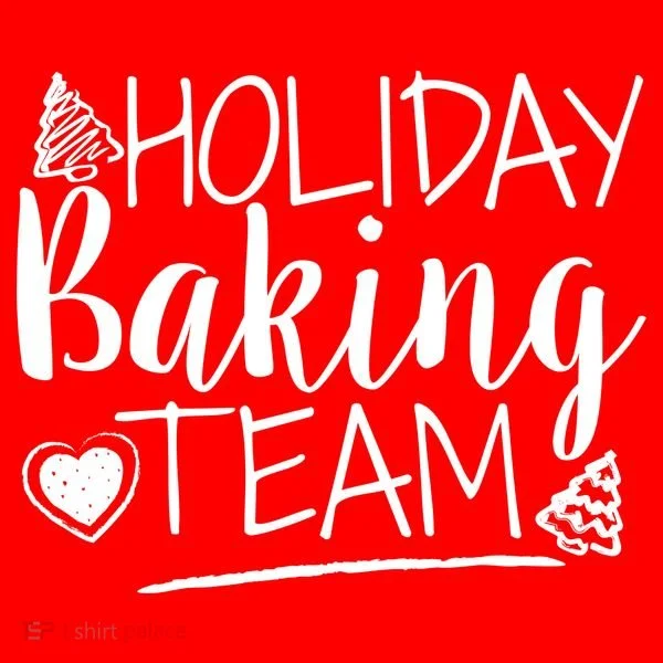Holiday Baking Team Kids T-Shirt