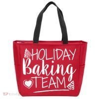 Holiday Baking Team Tote Bag thumb 0
