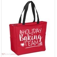 Holiday Baking Team Tote Bag thumb 2