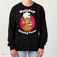 Holiday Baking Team Gingerbread Women's Sweatshirt thumb 0