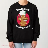 Holiday Baking Team Gingerbread Women's Sweatshirt thumb 0