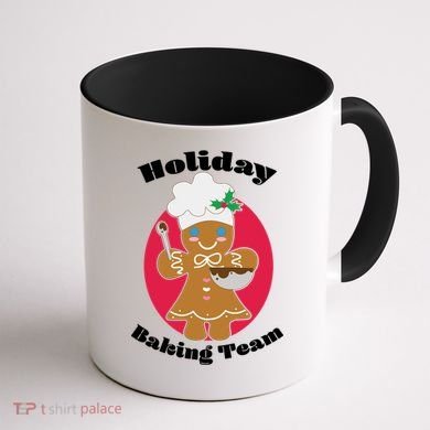 Holiday Baking Team Gingerbread Coffee Mug back