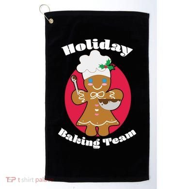 Holiday Baking Team Gingerbread Golf Towel