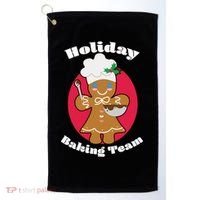 Holiday Baking Team Gingerbread Golf Towel thumb 0
