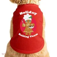 Holiday Baking Team Gingerbread Doggie Tank thumb 0
