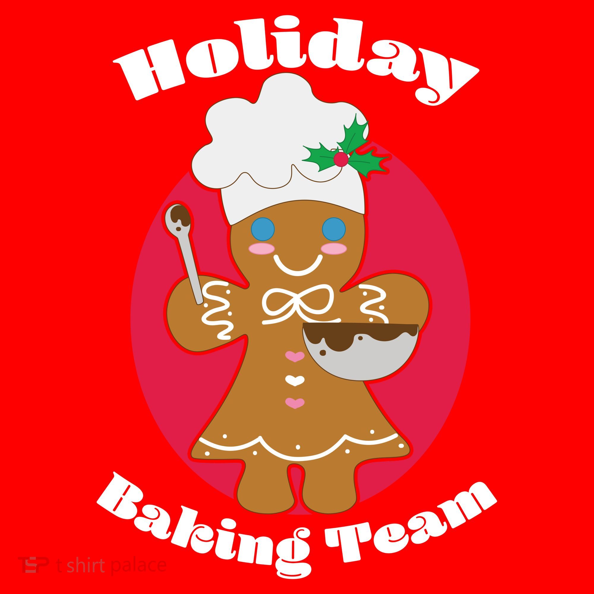 Holiday Baking Team Gingerbread Apron
