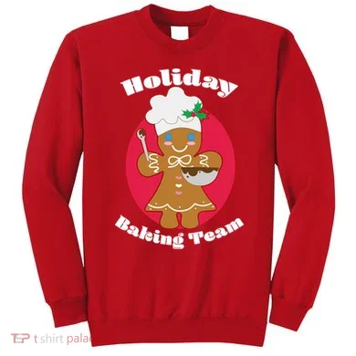 Holiday Baking Team Gingerbread Sweatshirt