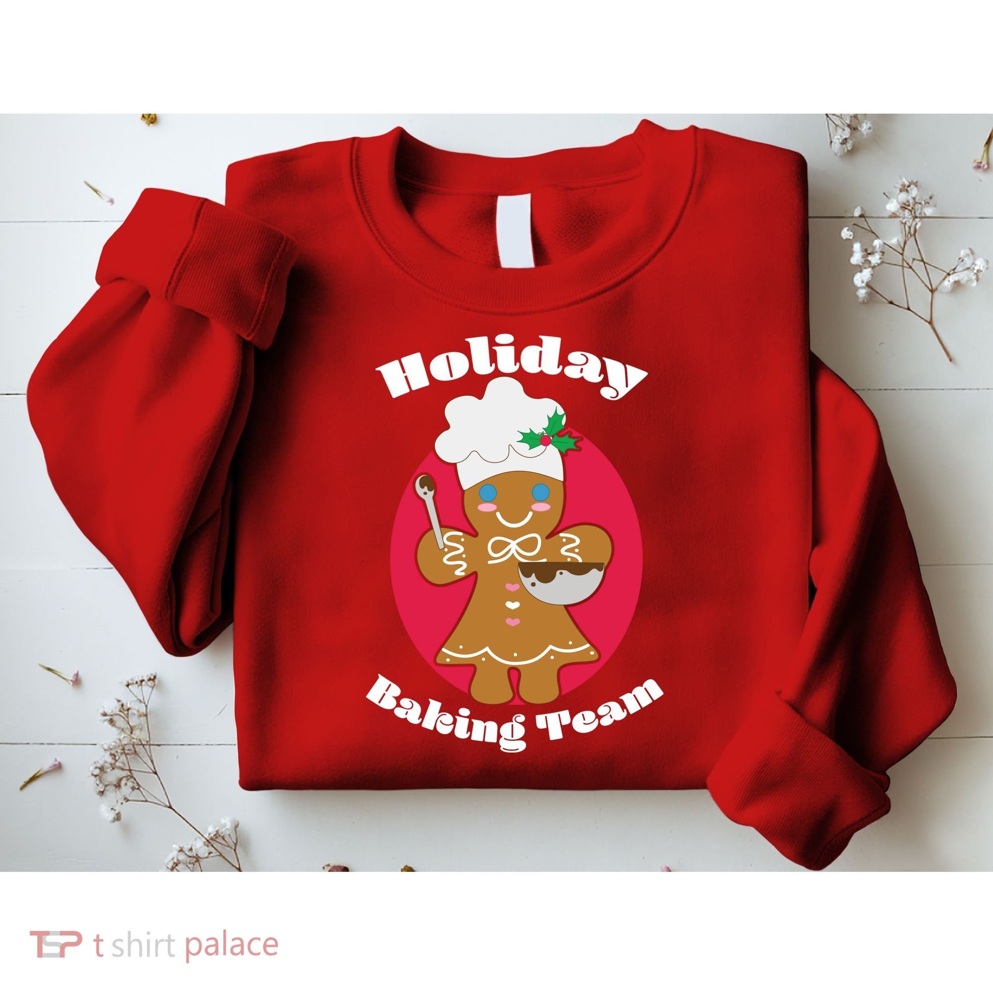 Holiday Baking Team Gingerbread Sweatshirt