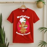 Holiday Baking Team Gingerbread T-Shirt thumb 2