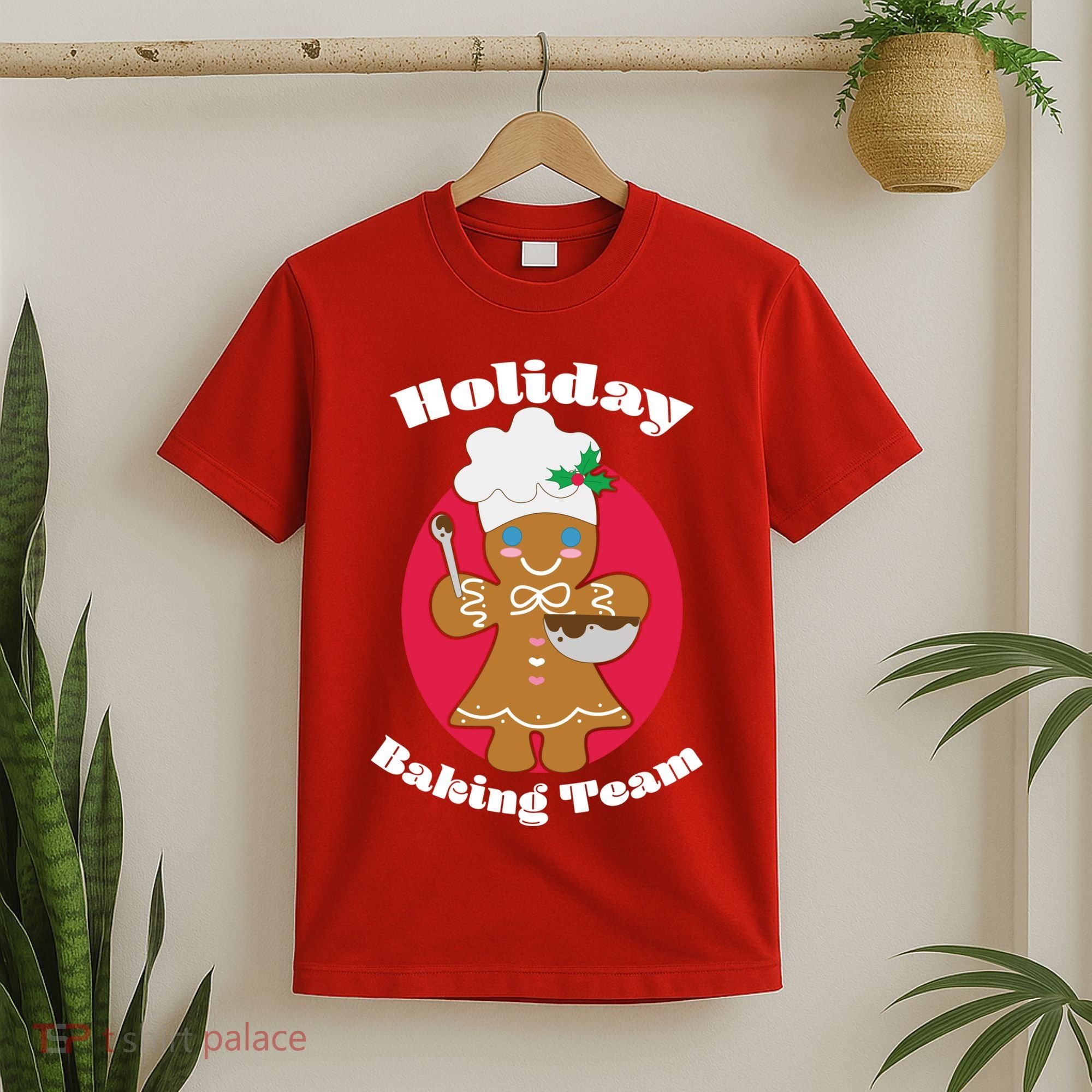 Holiday Baking Team Gingerbread T-Shirt