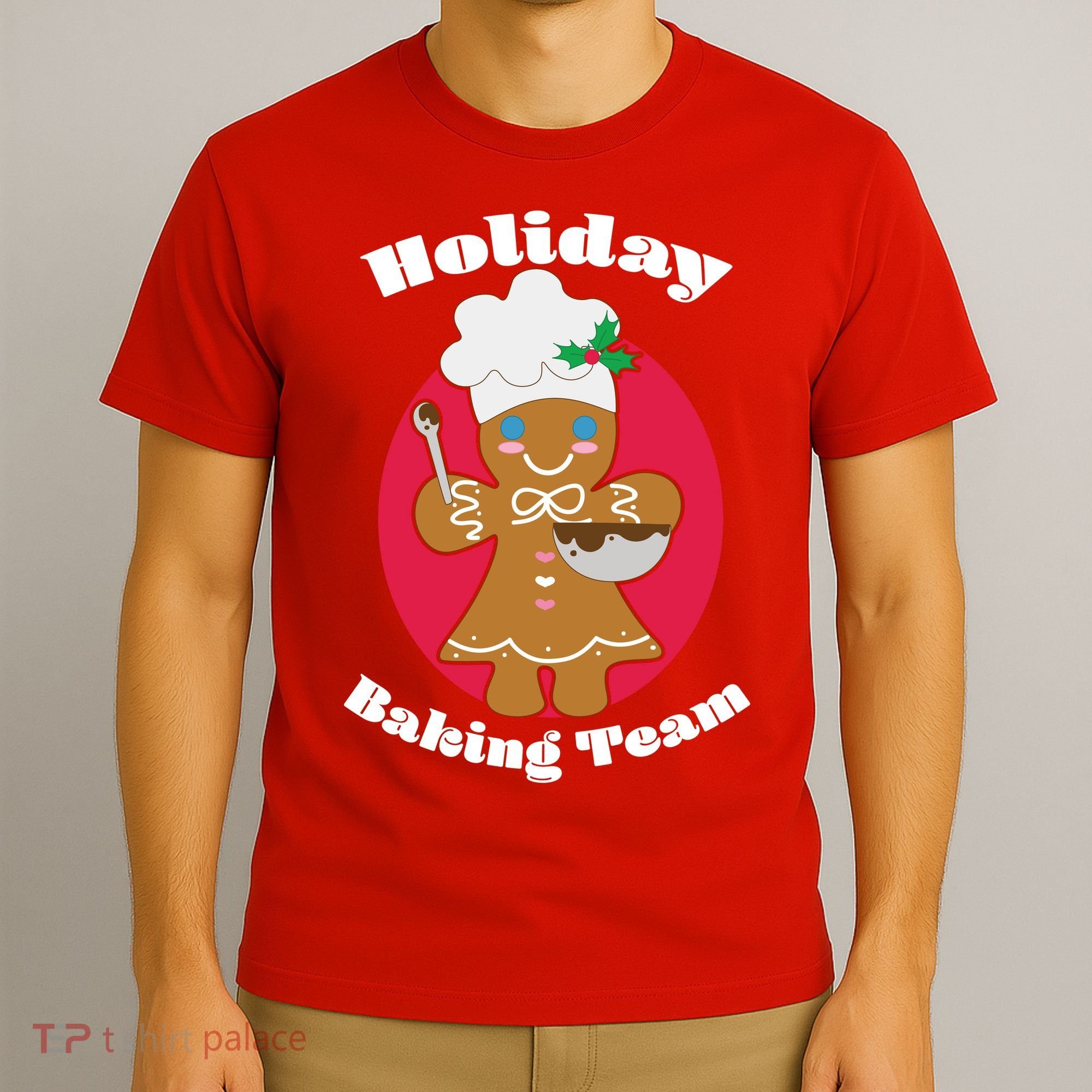 Holiday Baking Team Gingerbread T-Shirt