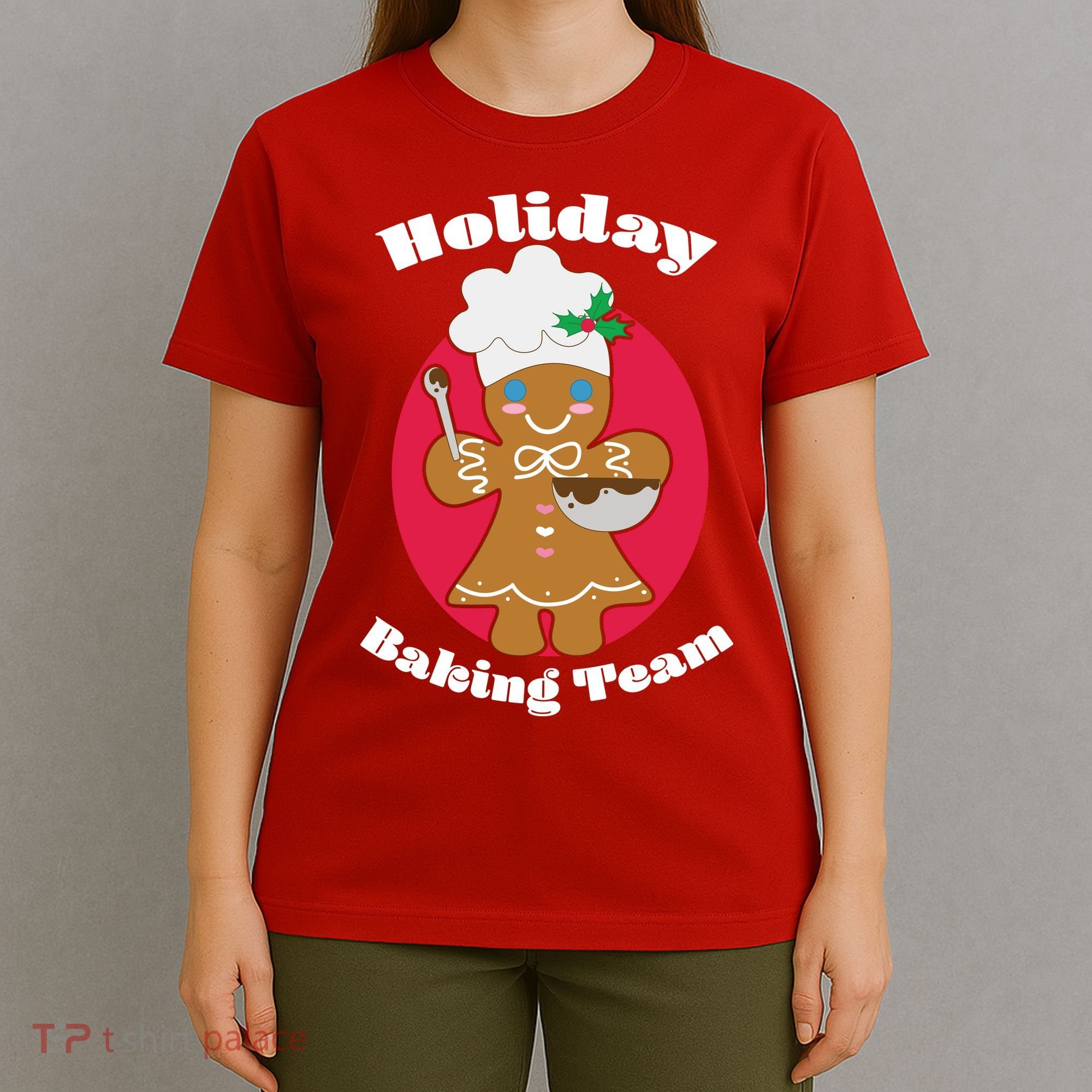 Holiday Baking Team Gingerbread T-Shirt
