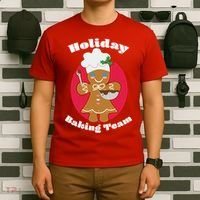 Holiday Baking Team Gingerbread T-Shirt thumb 6