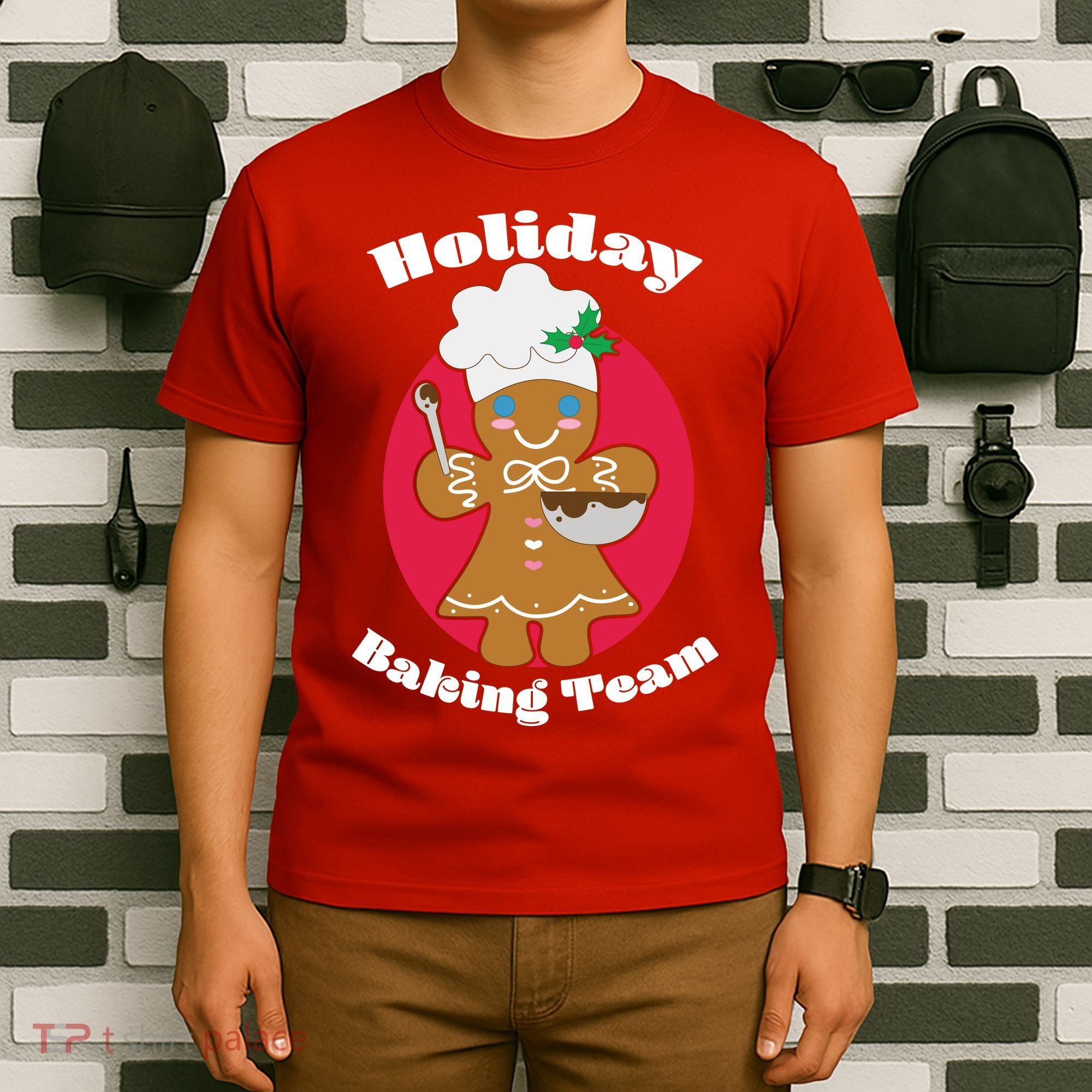 Holiday Baking Team Gingerbread T-Shirt