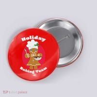 Holiday Baking Team Gingerbread Button thumb 0