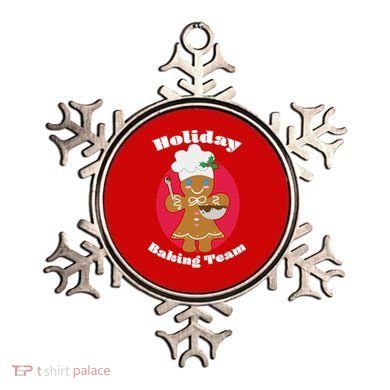Holiday Baking Team Gingerbread Ornament