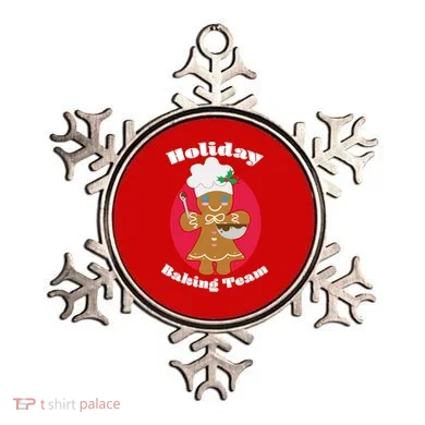 Holiday Baking Team Gingerbread Ornament