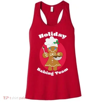 Holiday Baking Team Gingerbread Women's Tank Top