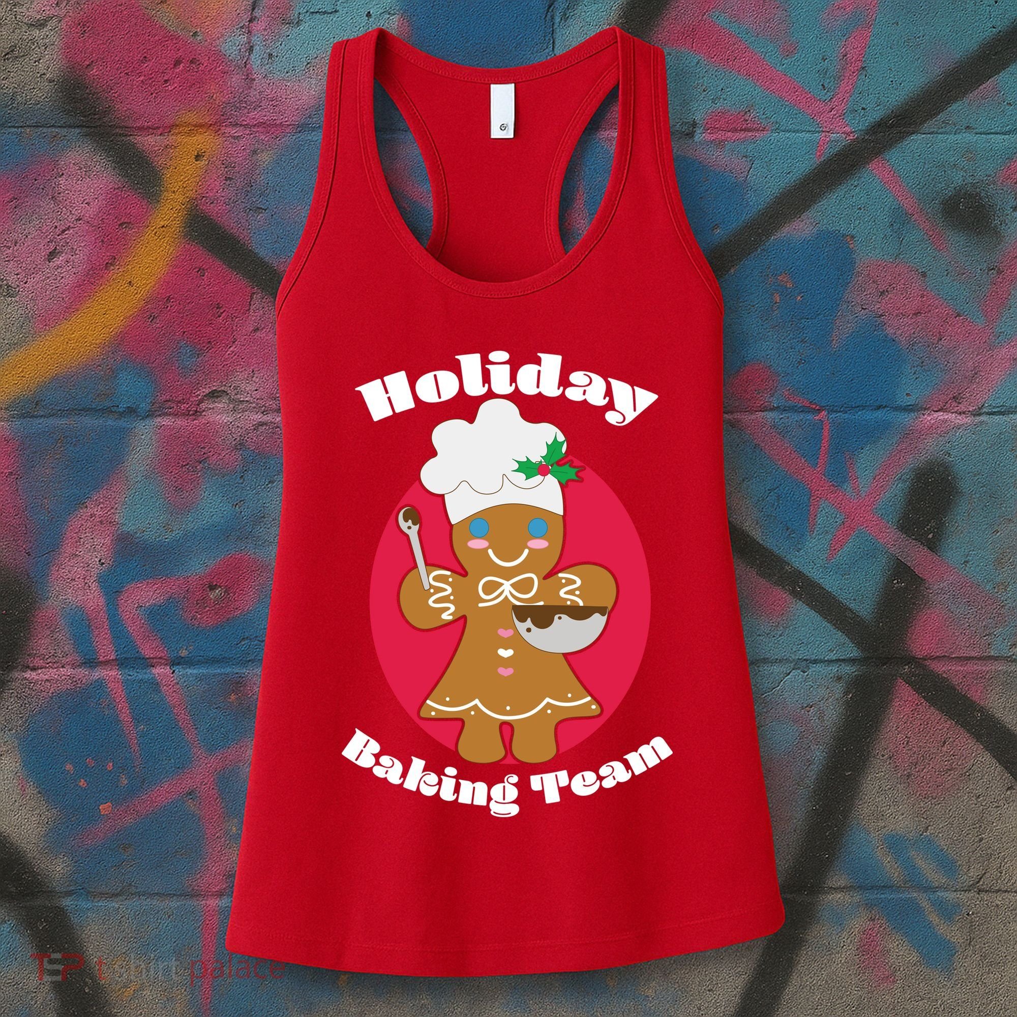Holiday Baking Team Gingerbread Women's Tank Top