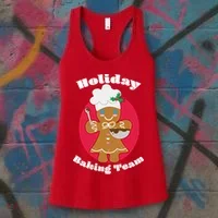 Holiday Baking Team Gingerbread Women's Tank Top thumb 3