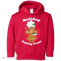 Holiday Baking Team Gingerbread Toddler Hoodie thumb 0