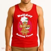 Holiday Baking Team Gingerbread Tank Top thumb 3