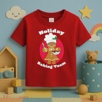 Holiday Baking Team Gingerbread Toddler T-Shirt thumb 3