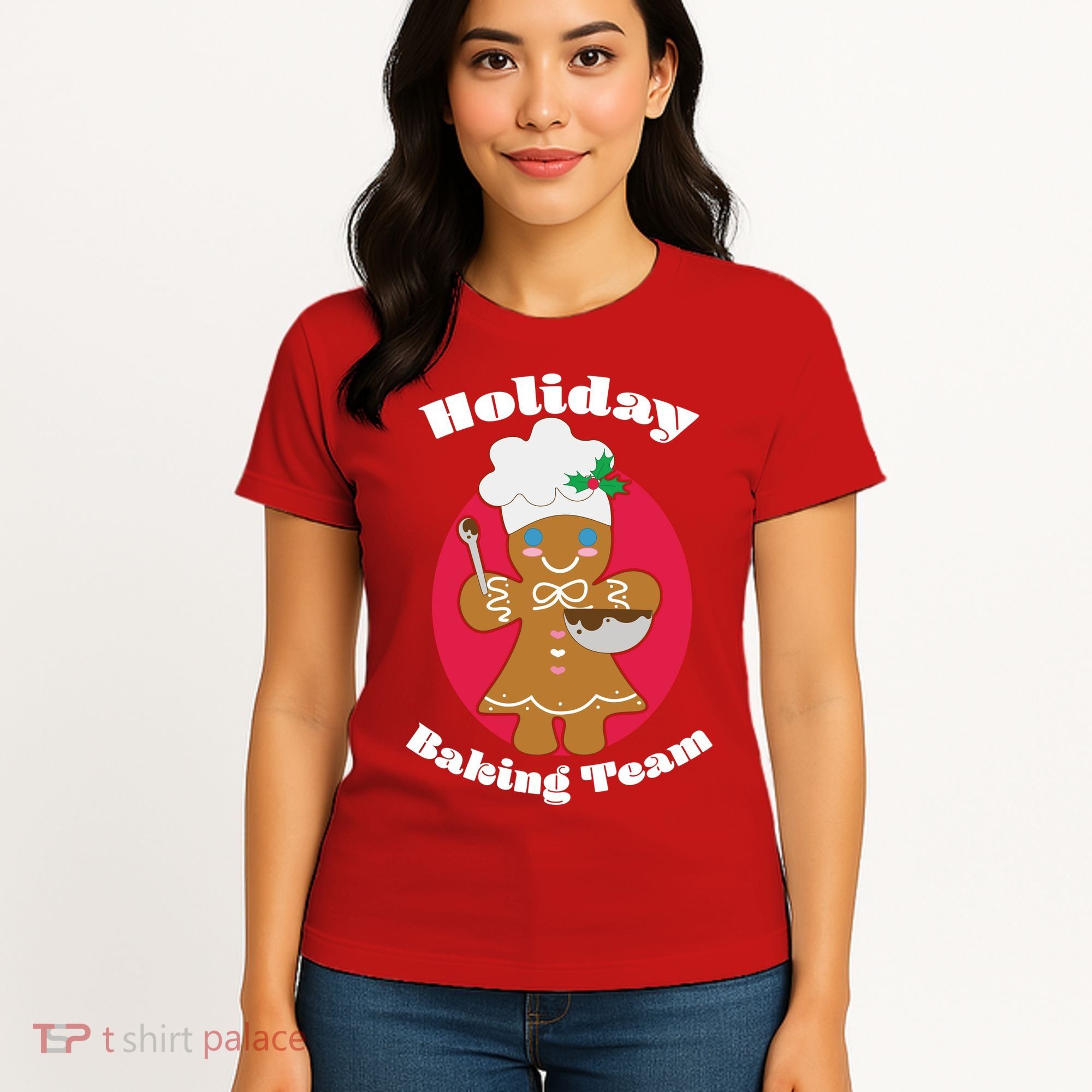 Holiday Baking Team Gingerbread Women's T-Shirt