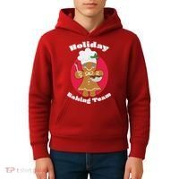 Holiday Baking Team Gingerbread Kids Hoodie thumb 4