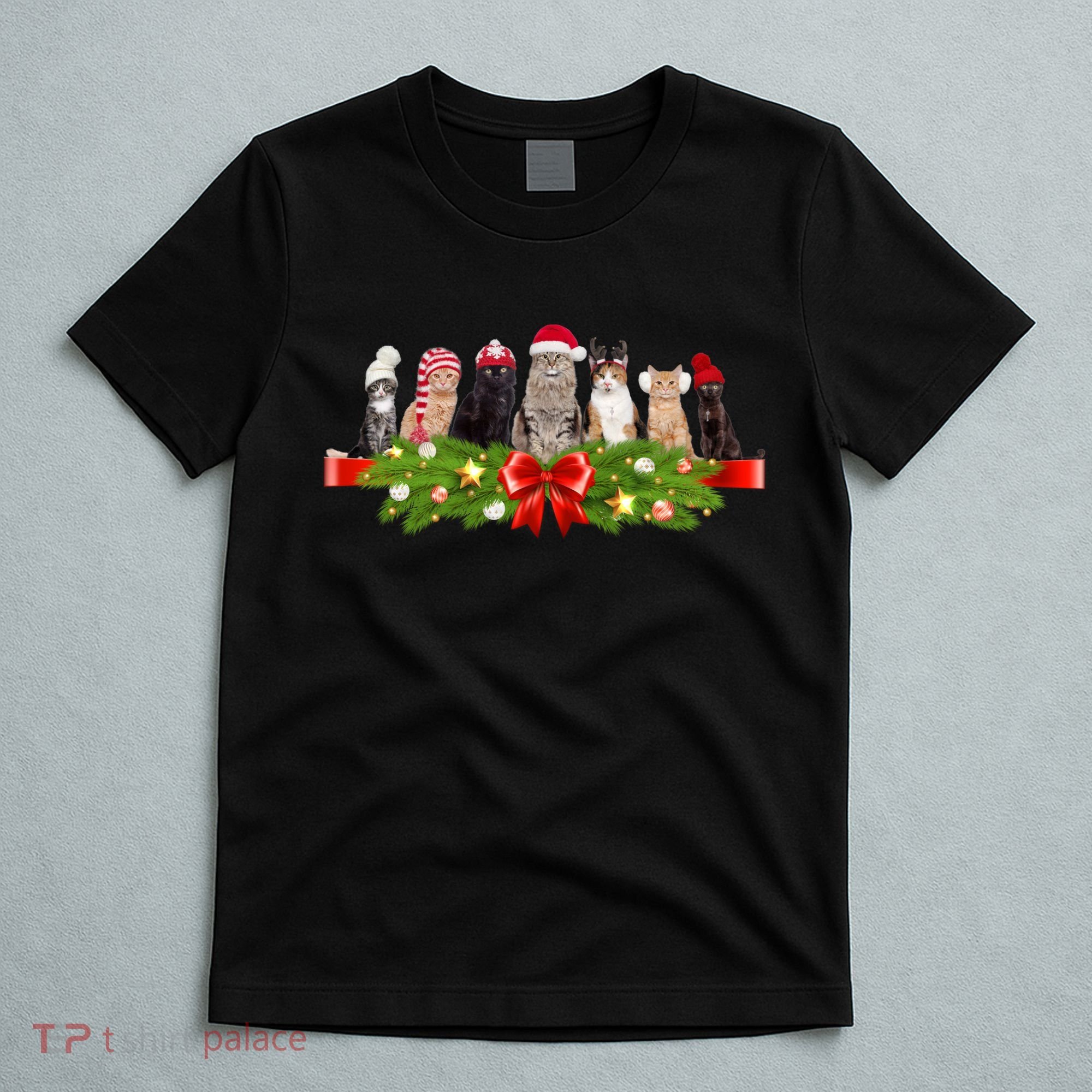 Holiday Christmas Cats T-Shirt