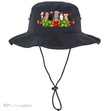 Holiday Christmas Cats Bucket Hat