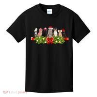 Holiday Christmas Cats Kids T-Shirt thumb 0