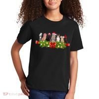Holiday Christmas Cats Kids T-Shirt thumb 2