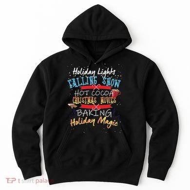 Holiday Magic Christmas Movies Hoodie