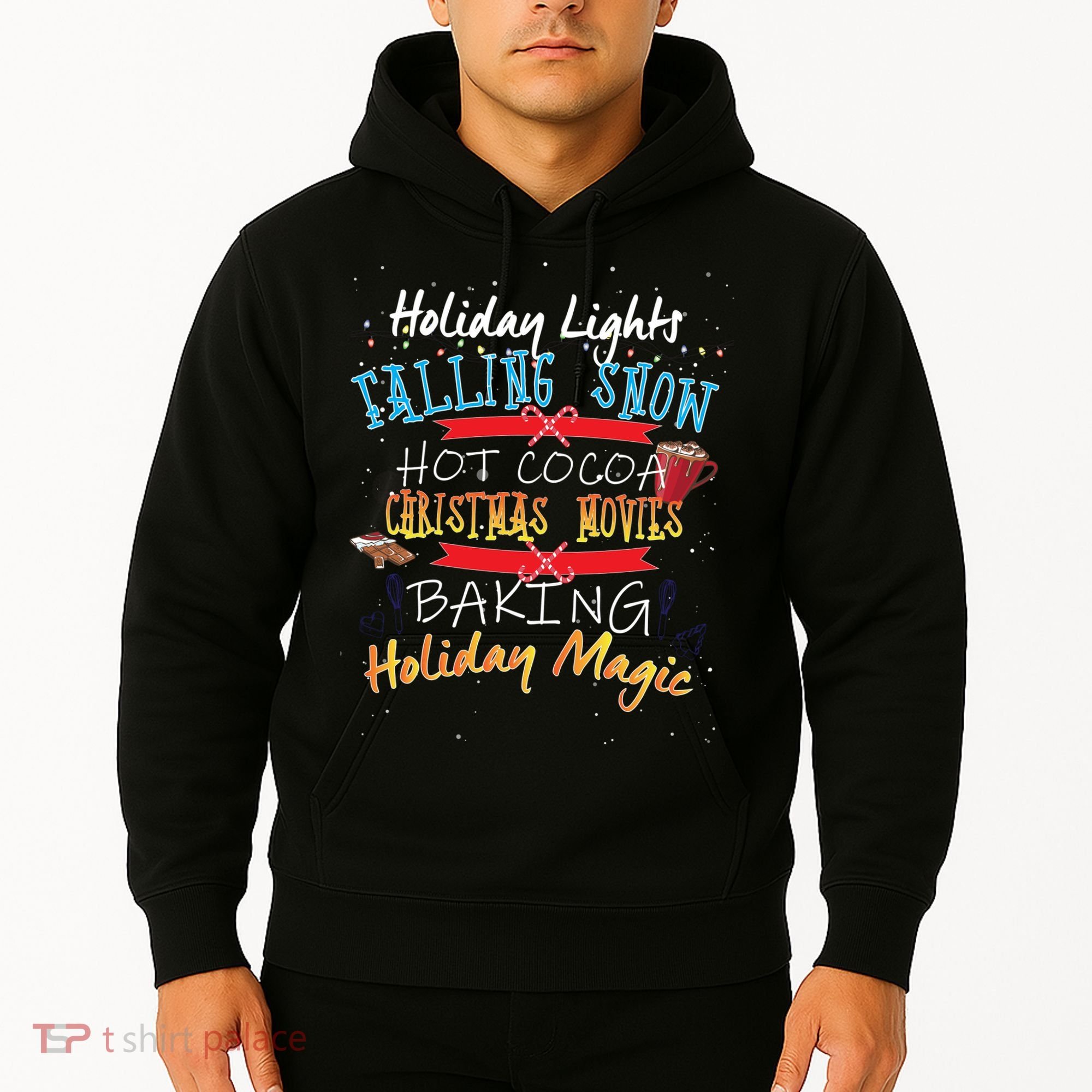 Holiday Magic Christmas Movies Hoodie