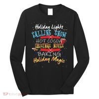 Holiday Magic Christmas Movies Long Sleeve Shirt thumb 0