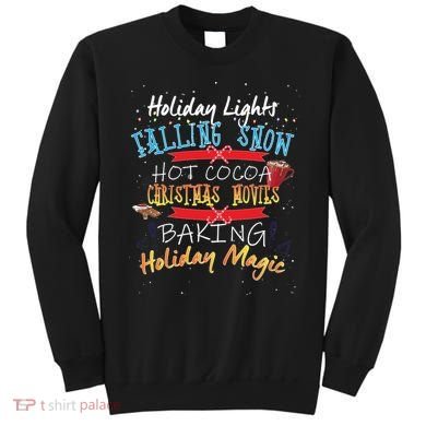 Holiday Magic Christmas Movies Sweatshirt
