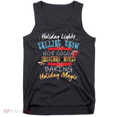 Holiday Magic Christmas Movies Tank Top