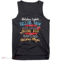 Holiday Magic Christmas Movies Tank Top thumb 0