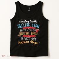 Holiday Magic Christmas Movies Tank Top thumb 2