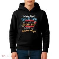 Holiday Magic Christmas Movies Kids Hoodie thumb 4