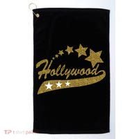 Hollywood Walk Of Fame California Golf Towel thumb 0